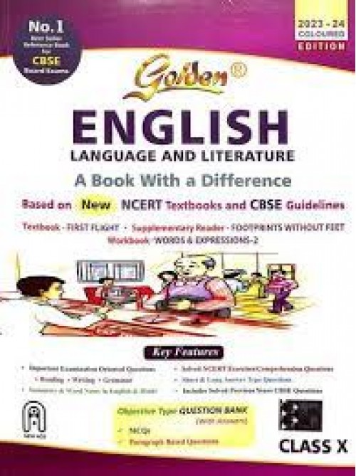 Golden English Language and Literature Class-10 at Ashirwad Publication