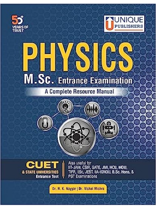 Physics M.sc. Entrance Examination A Complete Resource Manual on Ashirwad Publication
