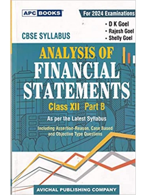 Analysis of Financial Statements Book for Class 12 Part B - CBSE - Examination 2023-2024 at Ashirwad Publication