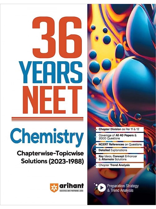 36 Years' Chapterwise Solutions NEET - Chemistry at Ashirwad Publication