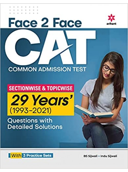 Face To Face CAT 28 years Section wise & Topic wise solved paper on Ashirwad Publication