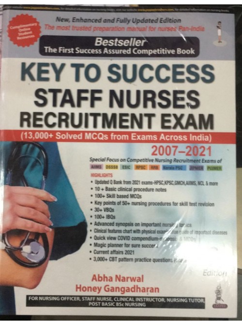 Key To Success Staff Nurses Recruitment Exam