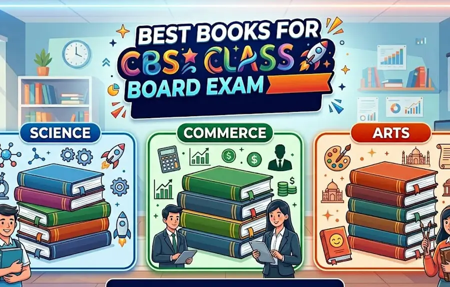 Best Books for CBSE Class 12 Board Exam 2026-27 | Science, Commerce & Arts