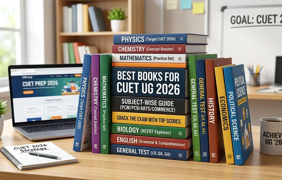 Best Books for CUET UG 2026 Preparation