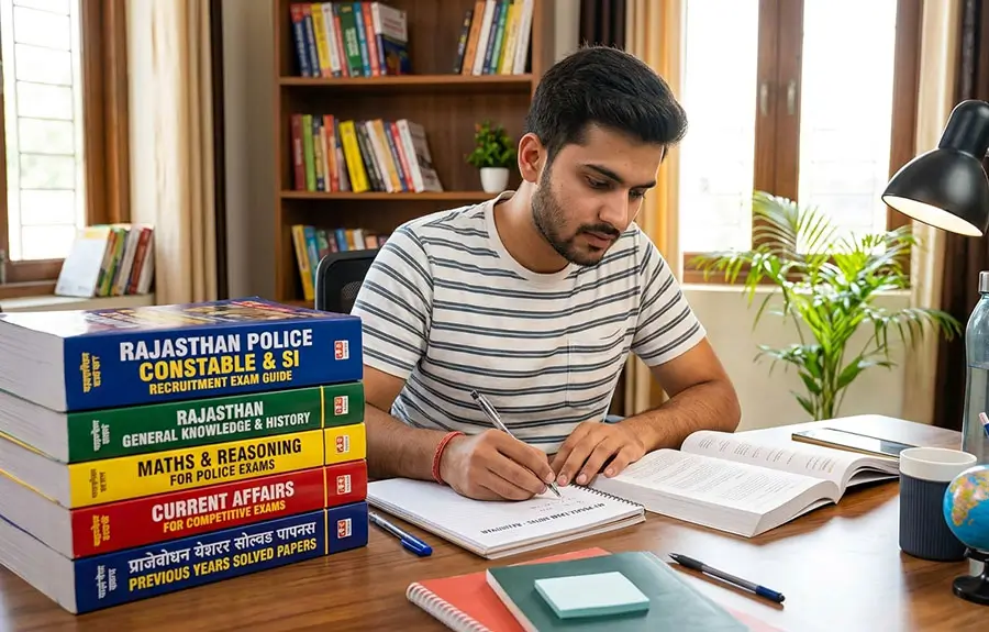Best Books for Rajasthan Police Constable & SI Exam Preparation