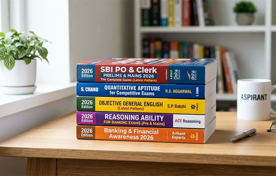 Best Books for SBI PO & Clerk 2026 Preparation