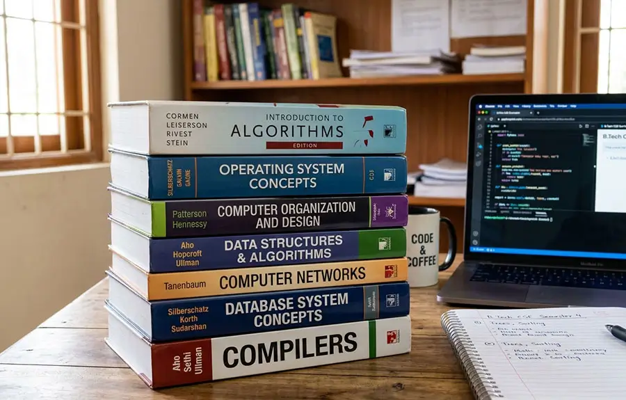 Best Computer Science Engineering Books for B.Tech Students