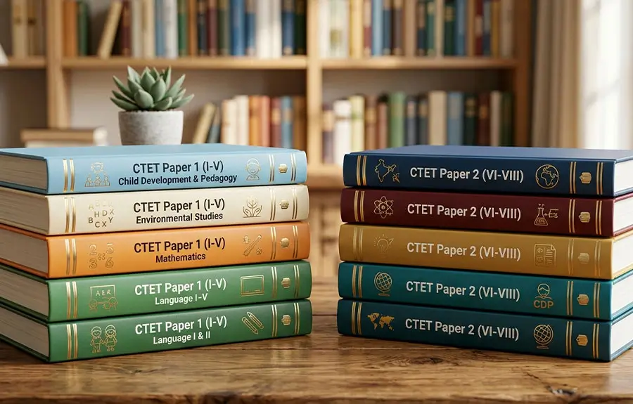 Best CTET Books for Paper 1 and Paper 2