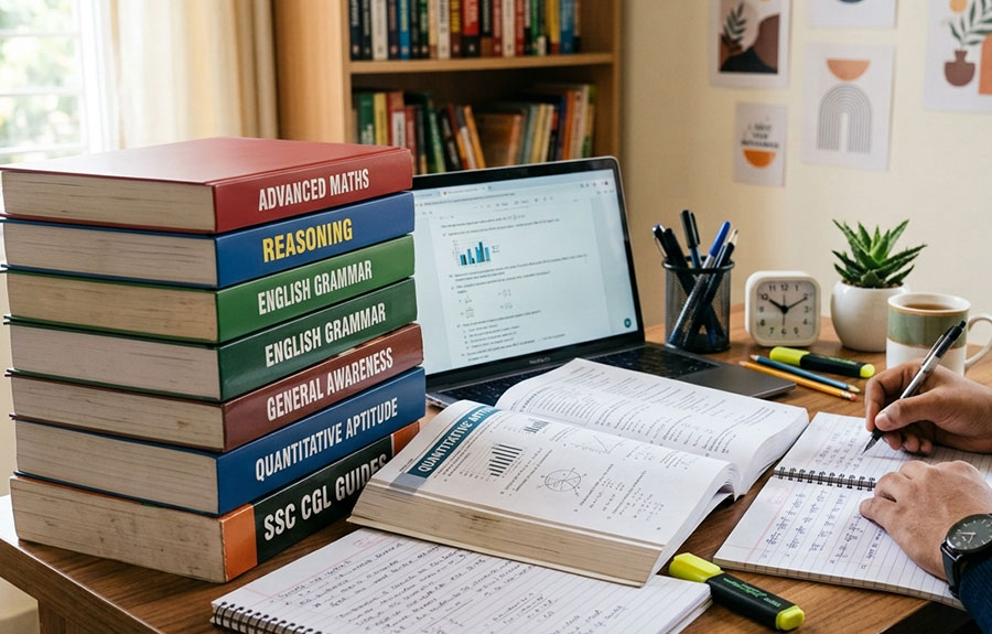 Best SSC CGL Books for Complete Preparation