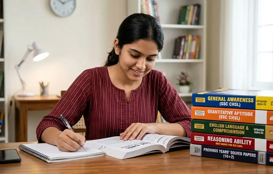 Best SSC CHSL Books for 12th Pass Students