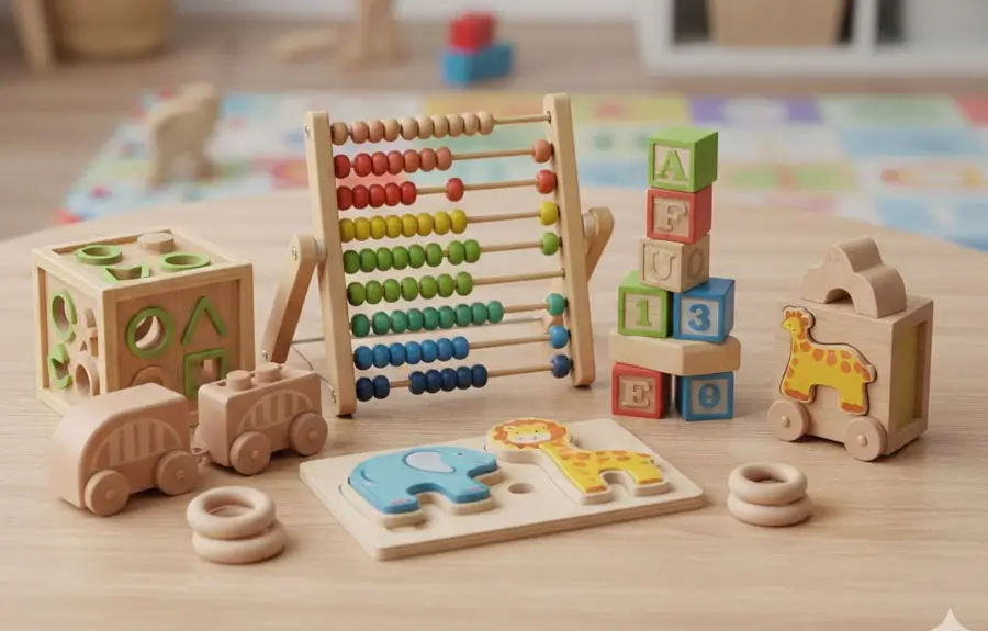 Best Wooden Toys for Kids – Safe & Educational