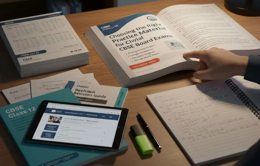 Choosing the Right Practice Material for CBSE Board Exams