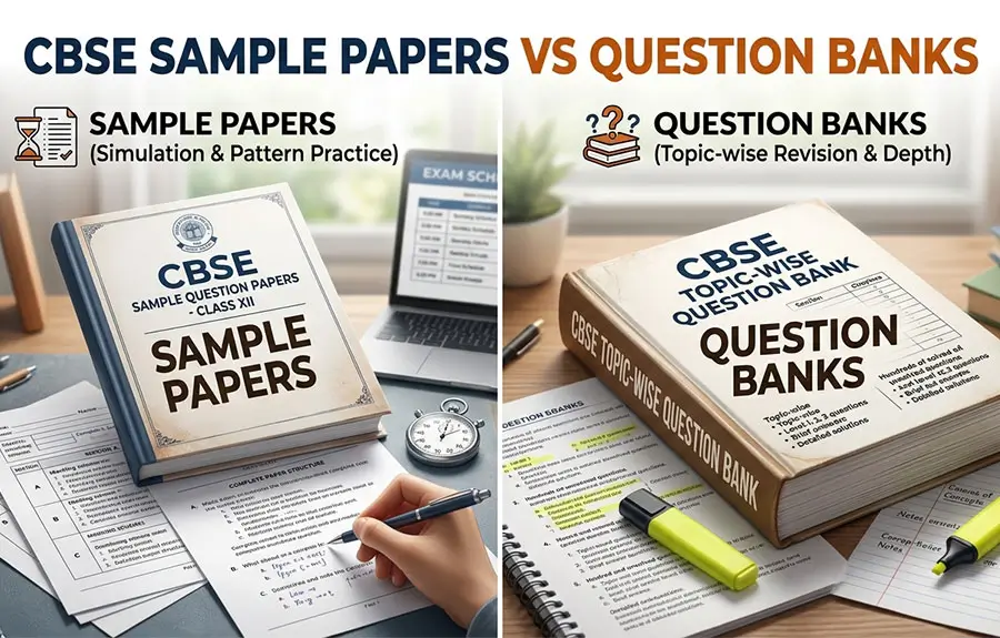 CBSE Sample Papers vs Question Banks