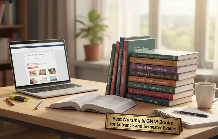 Best Nursing & GNM Books for Entrance and Semester Exams | Top Nursing Publications in India