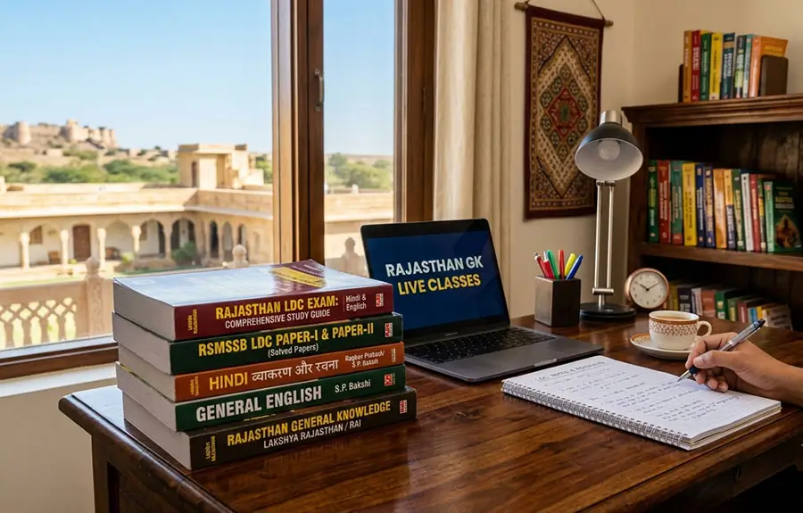 Rajasthan LDC Exam Best Preparation Books
