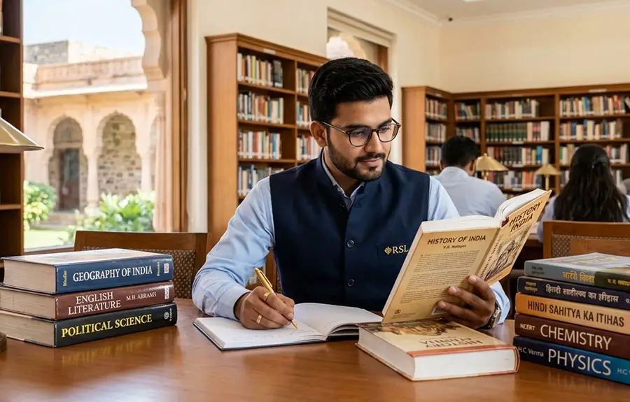 Rajasthan School Lecturer Best Books Subject Wise