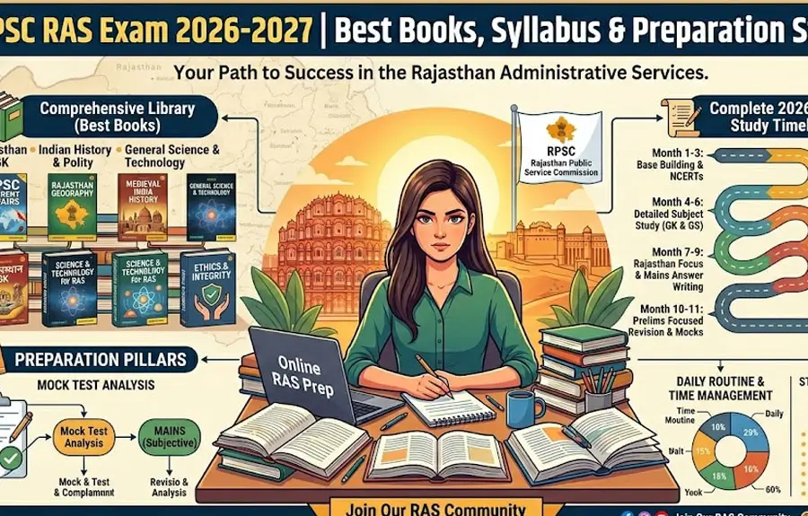 RPSC RAS Exam 2026-2027 | Best Books, Syllabus & Preparation Strategy