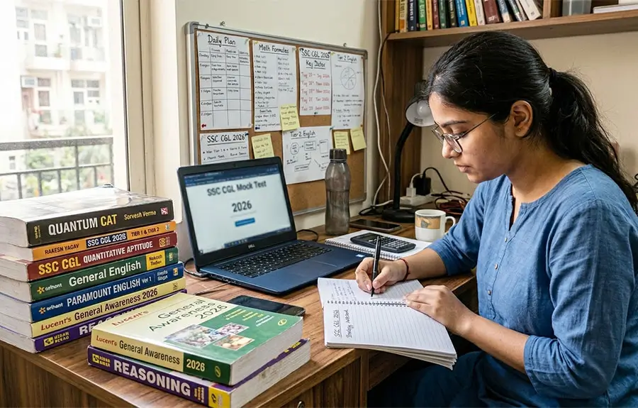 SSC CGL 2026 Preparation Strategy  Recommended Books for Tier 1 Tier 2