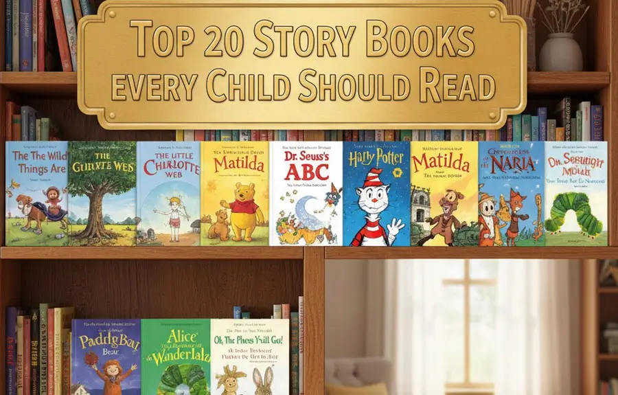 Top 20 Story Books Every Child Should Read