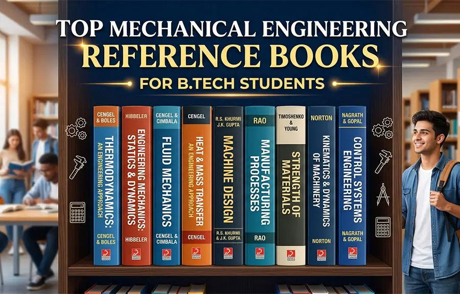 Top Mechanical Engineering Reference Books Every B Tech
