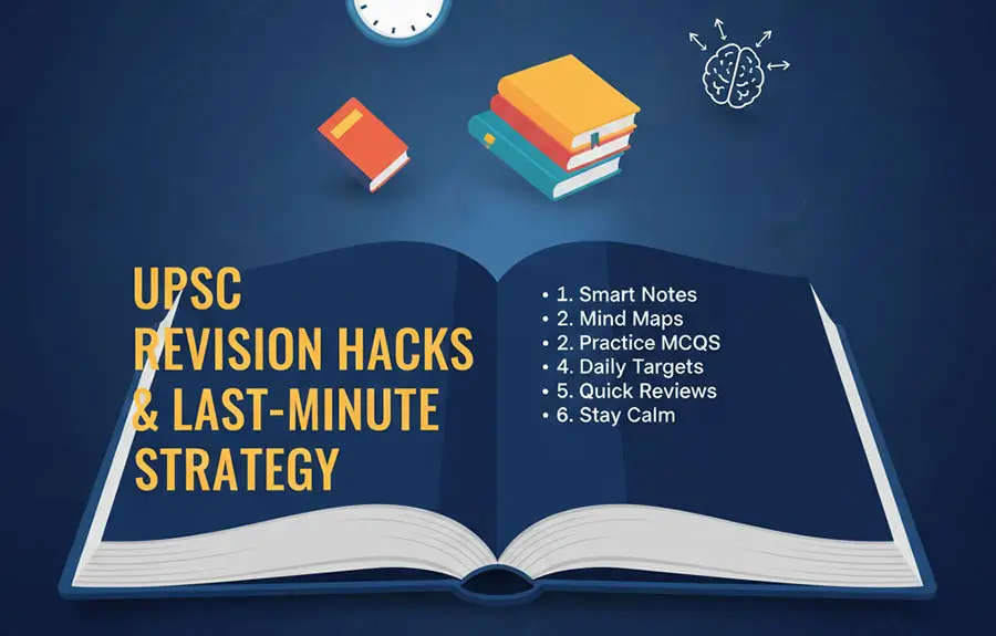 Revision Hacks for UPSC Preparation: How to Ace Last-Minute Revision Like Toppers