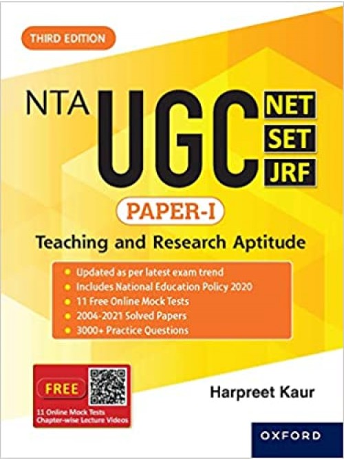 Oxford NTA UGC NET/SET/JRF Paper I - Teaching and Research Aptitude