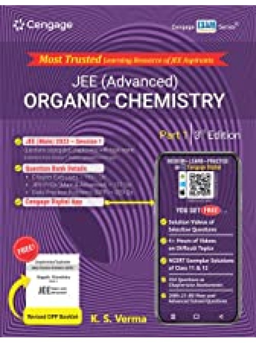Chemistry Organic Chemistry for JEE (Advanced): Part 1, 3E at Ashirwad Publication