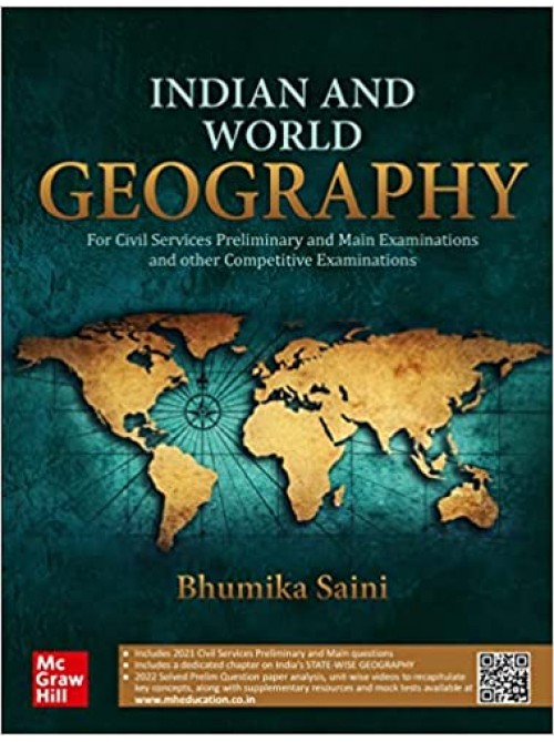 Indian and World Geography by TMH on Ashirwad Piublication
