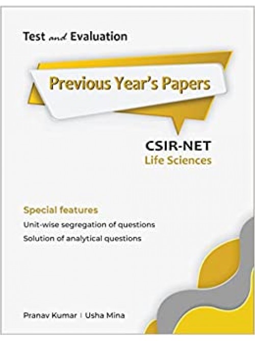 Test & Evaluation CSIR-NET Life Sciences at Ashirwad Publication