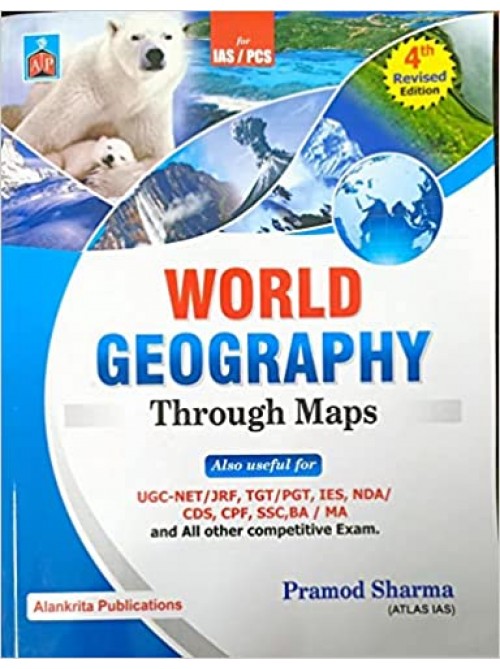 World Geography Through Maps | Pramod Sharma at Ashirwad Publication