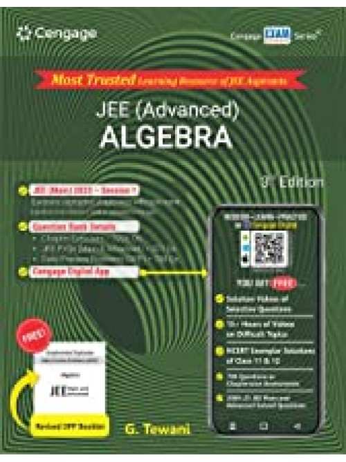  Mathematics for Joint Entrance Examination JEE (Advanced): Algebra at Ashirwad Publication