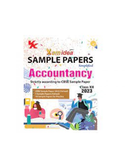 Xam idea Sample Papers Simplified Accountancy Class 12 at Ashirwad Publication