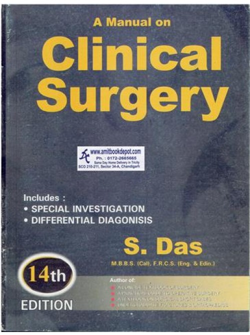 A Manual On Clinical Surgery