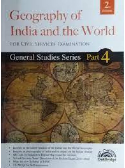 Geography of India and the World For Civil Services Examination : General Studies Series : Part- 4 at Ashirwad Publication