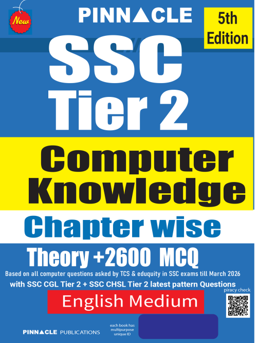 SSC Computer Knowledge Chapterwise 2026–27 | Theory & MCQ | English medium | 2607 Questions (1743 PYQ + 864 Practice) | For SSC CGL, CHSL, MTS & GD
