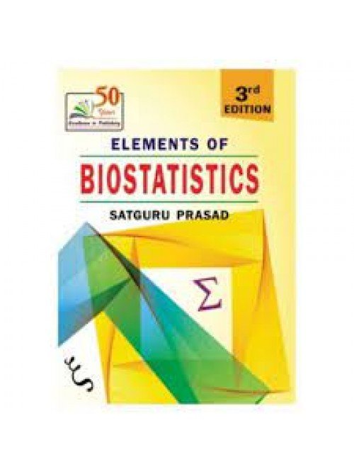 Elements of Biostatistics at Ashirwad Publication