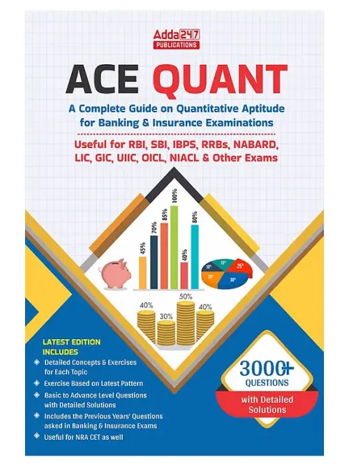 Ace Quantitative Aptitude Quant Book For RBI,SBI,IBPS,RRBs,NABARD,LIC,GIC,UIIC,OICL,NIACL & Other Banking and Insurance Exams