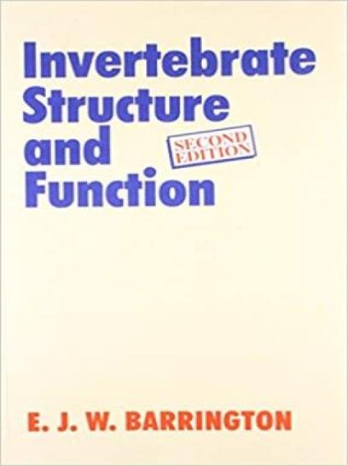Invertebrate Structure And Function