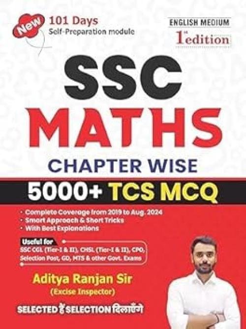 Aditya Ranjan Sir | SSC MATHS 6500+ | Chapter-Wise & TYPE -WISE | English Medium | 3rd Edition | With Detailed Explanation & Short Tricks