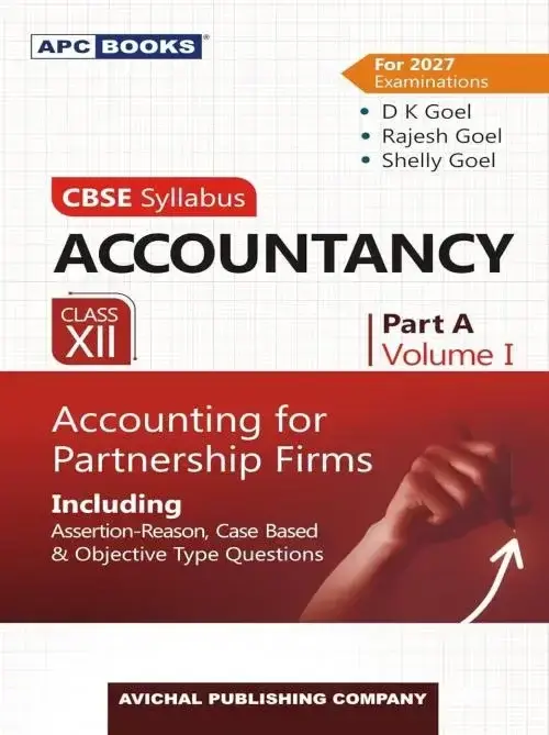 DK Goel Accountancy Part A Vol 1 Accounting for Partnership Firms Class 12 | CBSE Accountancy Book