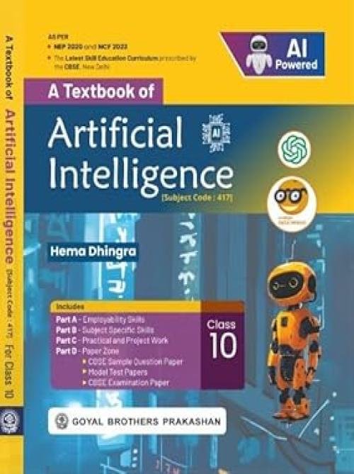 A Textbook of Artificial Intelligence for Class 10 for 2026-27