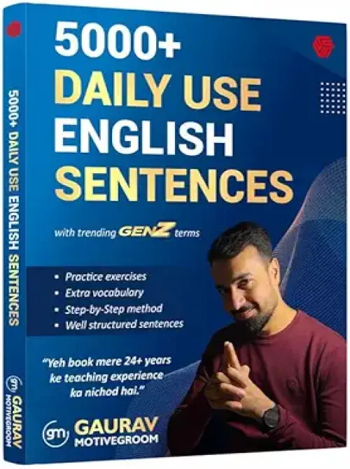 5000+ Daily Use English Sentences | Gaurav Motivegroom | Invincible | For All Age Groups