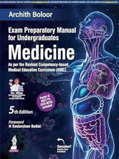 EXAM PREPARATORY MANUAL FOR UNDERGRADUATES MEDICINE