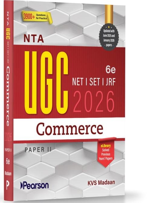 Pearson NTA UGC NET/SET/JRF Paper -II Commerce Solved Paper
