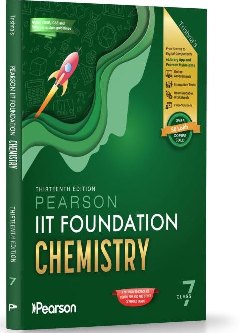 Pearson IIT Foundation Series Class 7 Chemistry 2026-27