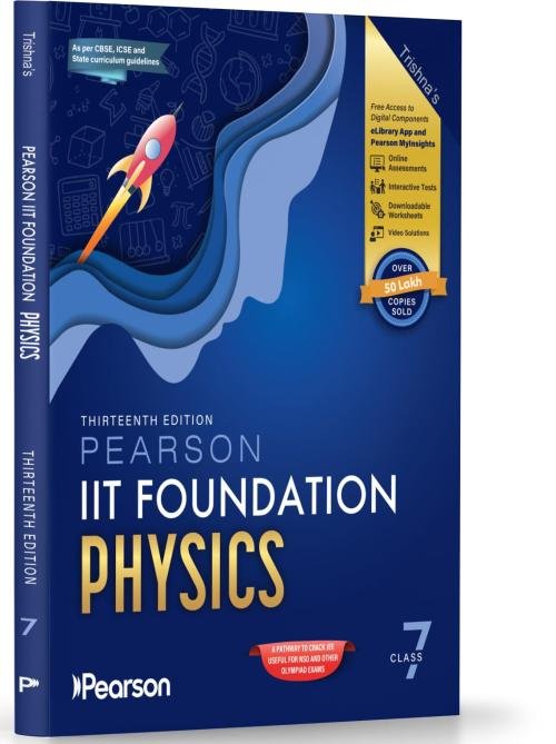Pearson IIT Foundation Series Class 7 Physics 2026-27