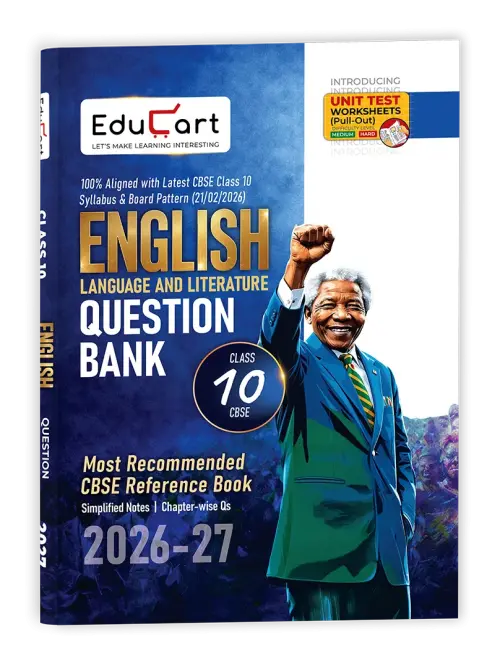 Educart CBSE Question Bank Class 10 English (2026-27)