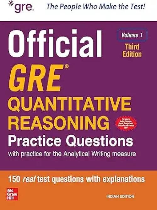 OFFICIAL GRE QUANTITATIVE REASONING PRACTICE QUES.VOL.1
