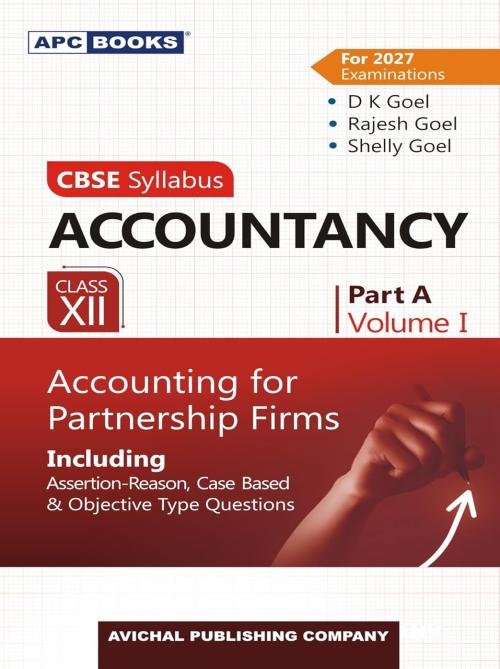 Accountancy Part A Vol. 1 (Accounting For Partnership Firms) For Class 12 - CBSE - Examination (2026-27)