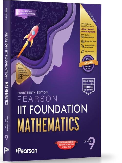 Pearson IIT Foundation Series Class 9 Mathematics 2026-27
